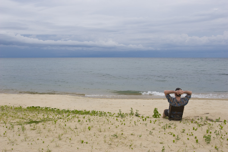 Me On The Shore Of Lake Tanganyika